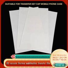 Heat Transfer Film.3D Vacuum Profiled Surface Heat Transfer Film. White Phone Case Key Cap Game Controller Transfer Imported Film thumbnail-4