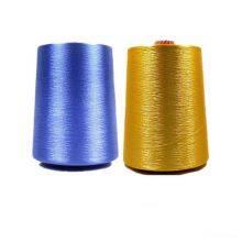 Best Selling Excellent Quality Dope Dyed Polyester Filament Yarn Price thumbnail-4