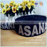 Excellent Quality Nylon Elastic Webbing With Silver Logo