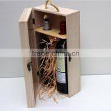 Fashion High Quality Natural Wood Wine Box thumbnail-4