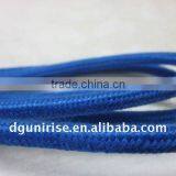 Royal Blue Textile Braided Power Cord Cable
