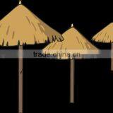Raffia Thatched Straw Beach Umbrella