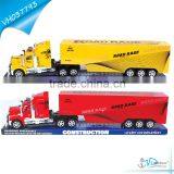 Hot Big Red Yellow Plastic Container Truck Toy for Kids