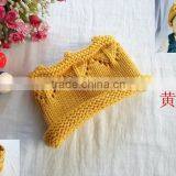 Fashion Cute Baby Kids Acrylic Handmade Hat Crochet Princess Crown Headband thumbnail-3