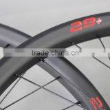29 Plus Carbon Fat Bike Wheels 2015 New 29er Mtb Wheels 26er Fatbike Wheelset 50MM WIDTH DOUBLE WALL HOOKLESS TUBELESS COMPATIBL thumbnail-2