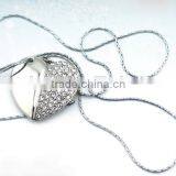 Heart Shape U-disk Metal Flash Disk for Promotion thumbnail-1