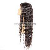 China Products 30inch 100 Brazilian Virgin Human Hair Full Lace Wigs for Black Women thumbnail-1