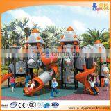 Eco Friendly Rocket Theme Outdoor Amusement Play Gyms for Children thumbnail-1