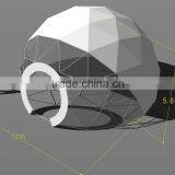 Geodesic Dome Tent Event Dome Tent White PVC Cover White Inflatable for Sale