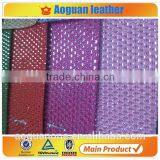 2016 Glitter Leather PU Synthetic Leather for Shoes/decorations