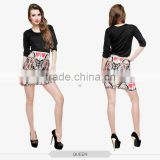 Women fashion queen poker sex girls tight slim mini skirt high quality 3d digital full print custom hot sale tube stretchy skirt