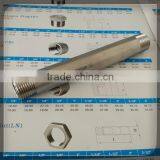 Class 150 Threaded Pipe Nipple 1/2" x 6" Long With Double End Threads thumbnail-1