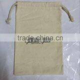 2015 10*14cm Cotton Pull String Pouch With Lace thumbnail-1