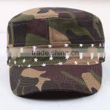 High Quality Custom Logo OEM order Hunting Camouflage Military Hat