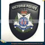 New Design Leather Patch With Rubber Embossed Logo for Police Quality Choice
