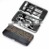 10 PCS PROFESSIONAL MANICURE PEDICURE TOOLS SET KIT UNISEX BRAND NEW EXCELLENT/ Beauty Instruments Manicure and Pedicure