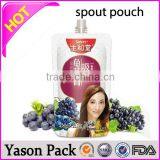 Yason Bottom Gusset Spout Pouches for Drink Disposable Spout Pouch Aluminum Foil Spout Pouch thumbnail-4