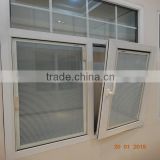 Hot sale pvc blind inside double glass window (WJ-PCW-685)