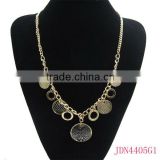 round charms jewelry women's necklace