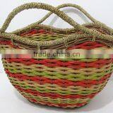 SHOPPING BASKET MADE BY RATTAN thumbnail-1