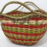 SHOPPING BASKET MADE BY RATTAN