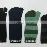 colorful 2 toe socks - basic/stripe