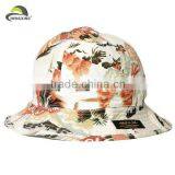 Hawaii print personalized bucket hats