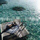 2016 New Design Large Round Beach Towel With Tassel for Promotion thumbnail-1