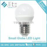 Led Lighting Bulb Led Light Bulb Globe Mini Size G45 P45 4W 300lumen 200 Degree Replace 28W CE RoHS Approval E27 E26 E14 Plastic