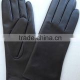 Screen touch sheep nappa leather gloves ladies and men styles for I phone and I pad with conductive leather at entire palm