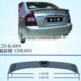 2011 ABS Rear Spoiler for KIA CERATO thumbnail-1