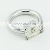 Chrome Finish Modern Circular Zinc Alloy Door Knocker thumbnail-5