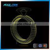 LED Night Light 3D Illusion Table Lighting Lamp