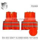 Hot Sale High Visibility Sleeveless Reflective Vest for Sale thumbnail-2