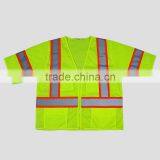 2016 Hot Selling hi Visibility EN20417 & ANSI/ISEA 107-2010 Mesh Safety Vest thumbnail-2