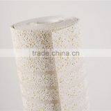 mica wallpaper Vermiculite wallpaper little stone wallpaper white with golden