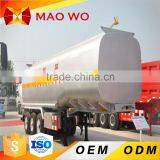 MAOWO Brand 3 axles 50M3 Aluminum oil tanker car semi trailer
Most Popular