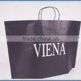 Eco Friendly& Colorful Flexo Printing Kraft Paper Bag in New Style With Twisted Patch Handle