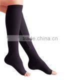 S-SHAPER China Factory Supplier Zipper Compression Socks Knee Support High Open Toe Socks With Zip Sox thumbnail-4