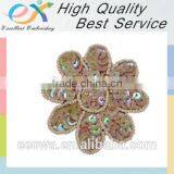 Trade Assurance Iron-on Embroidery Sequins Flower thumbnail-1