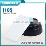 Best Selling Products Portable Credit Card Power Bank 2600mah thumbnail-2