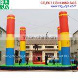 4 Pillars Inflatable Bungee Jumping Giant Inflatable Sports Games for Adults thumbnail-2