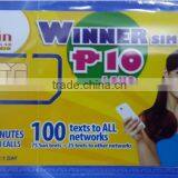 64K Prepaid SIM Card for Cellular thumbnail-1