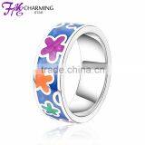 2016 Warmly Colorful Design Value 925 Silver Ring thumbnail-3