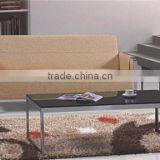 Public Area Pale Brown Leisure Leather Sofa thumbnail-6