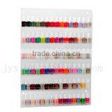 6 Tier Clear Acrylic Nail Polish Salon Wall Display 24" x 17.5"