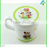 Kids Plastic Cup With Lid and Handle thumbnail-1