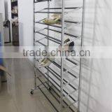 China Factory Chrome Finish Floating 10 Tiers Shoe Display Rack/Tower thumbnail-2