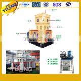 Vertical Ring Die Biomass Pellet Machine , Colorful New 90kw Sawdust Pellet Making Machine thumbnail-1