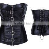 2016 Newest Arrival High Quality Overbust Sxxxl Sexy Leather Corset thumbnail-1
